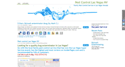 Desktop Screenshot of pestcontrollasvegasnv.com